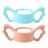 Silicone Bottle Handles, 2-Pack, Wide Opening, Ergonomic view 1