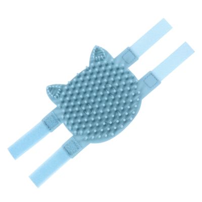Silicone Cat Massage Comb for Grooming, Corner-Mount Design