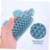 Silicone Cat Massage Comb for Grooming, Corner-Mount Design view 3