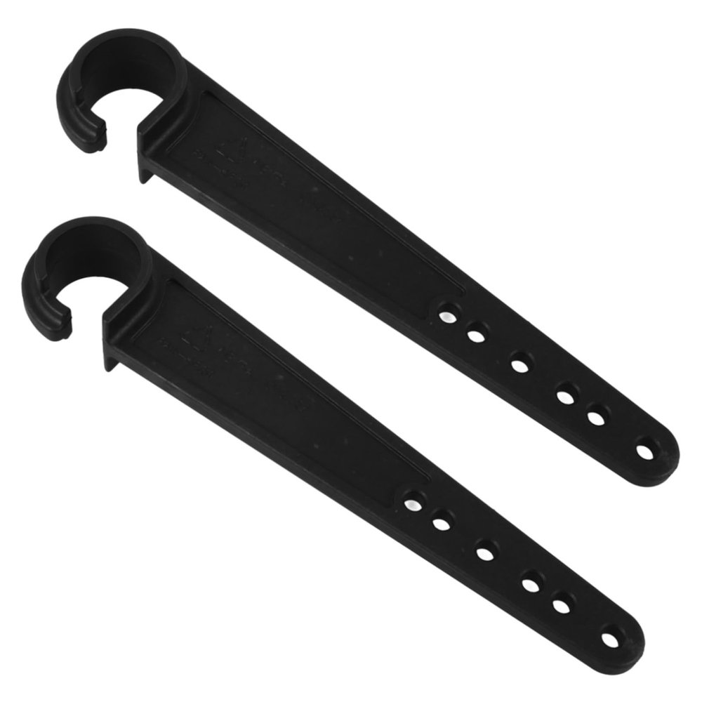 Wheelchair Controller Handlebar, 25.4 mm, Black, 2-Piece Replacement Set