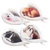 JECOMPRIS 4-Piece Dog Keychain Set view 1