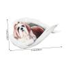 JECOMPRIS 4-Piece Dog Keychain Set view 2