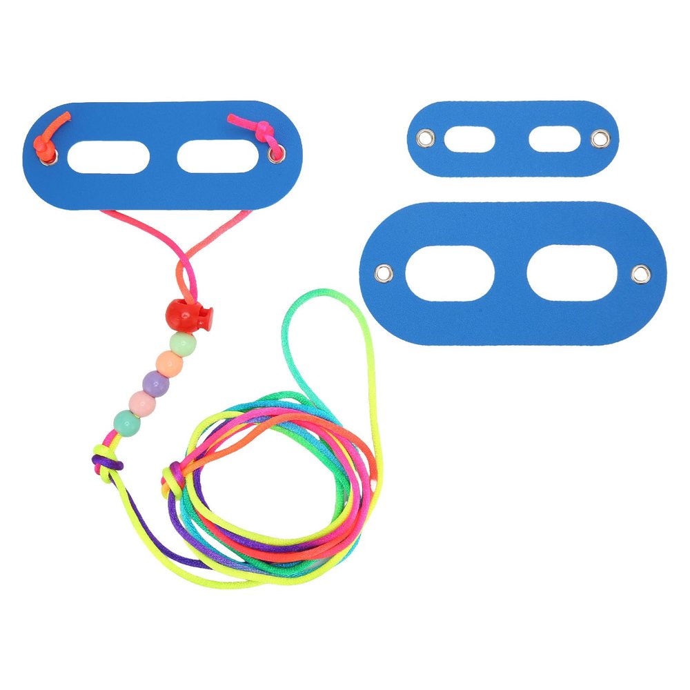 AJUNJIIL Reptile Harness Leash Kit - Adjustable Soft Leash for Dragons, Lizards, and Small Pets (Blue)