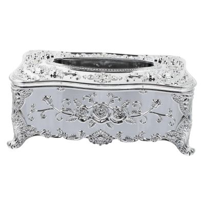 European-Style Acrylic Tissue Box for Desk