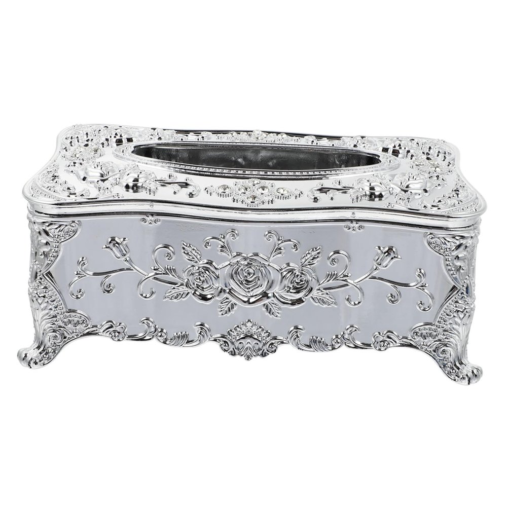 European-Style Acrylic Tissue Box for Desk