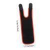 Fitness Armbands, 2-Pack, Rubber, Adjustable Sweatbands, Red view 2