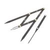 Sliding Stainless Steel Eyebrow Measuring Tool, Golden Ratio view 1