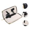 Homoyoyo Lightweight Leather Scissor Case with 2 Compartments view 3