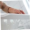 Foldable Plastic Sitz Bath Basin for Toilet Seat, White, 1 pc view 4