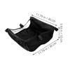 Stroller Underseat Basket, 2-Pack, Oxford Fabric, Black view 2