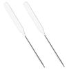 Anneome Stainless Steel Makeup Mixing Sticks, 2-Piece Set view 1