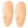 Silicone Practice Skin for Face, 2 Pieces, Flexible and Odorless view 1