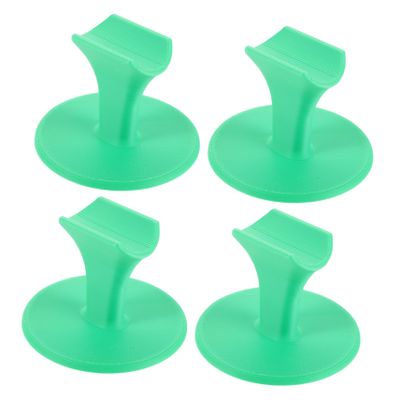 Healvian 4-Piece Nail Holder Set for Manicures, Non-Slip Finger Rest with Support