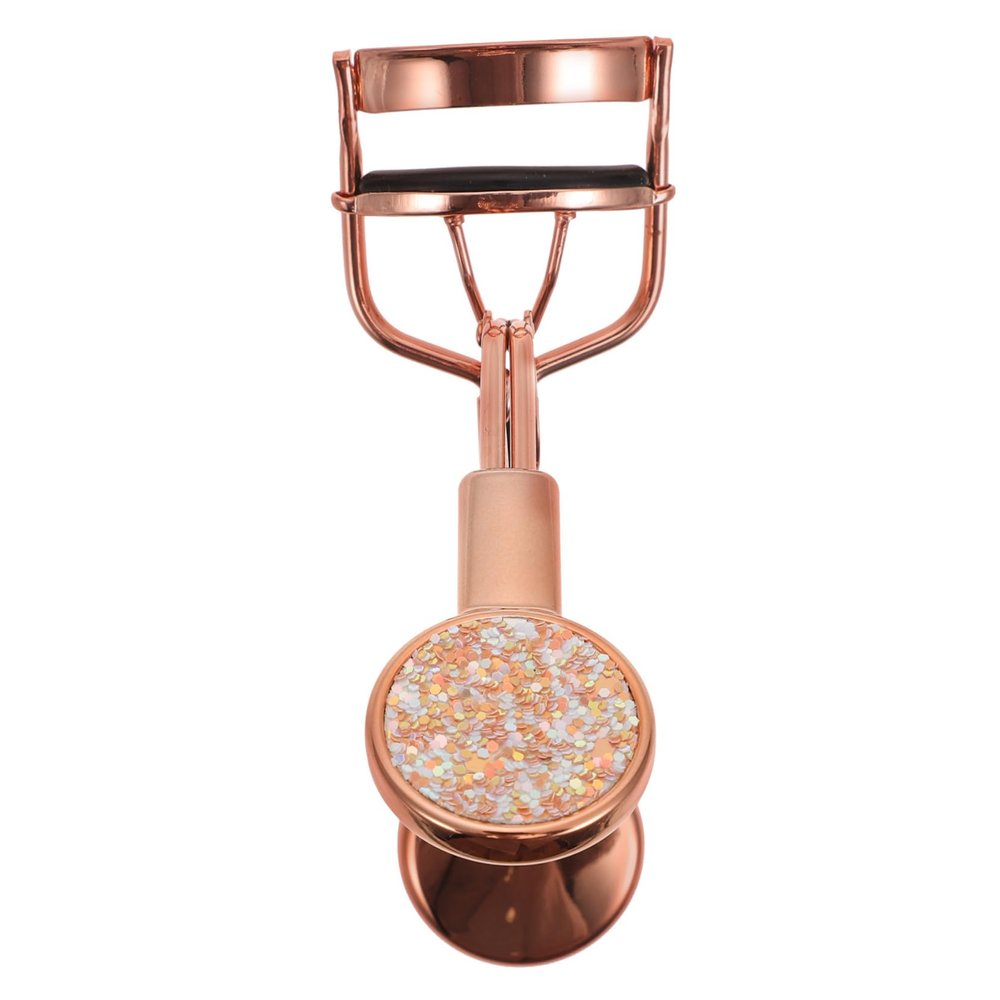 Stainless Steel Eyelash Curler with Wide-Angle Design