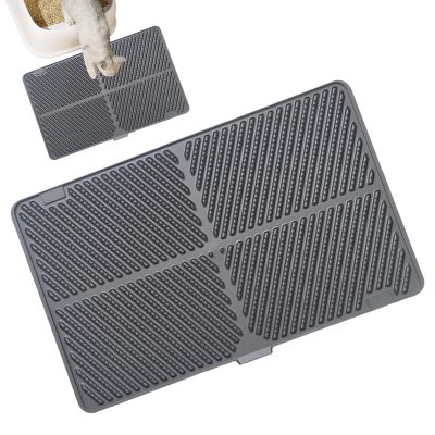 Extra-Large Water-Resistant Foldable Cat Litter Mat
