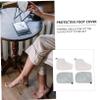 COLLBATH Paraffin Bath Gloves and Foot Covers, Soft Cotton and Plush, 2 Pairs, Random Color view 4