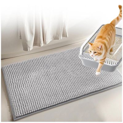 Cat Litter Box Mat 60 x 150 cm, Soft and Absorbent