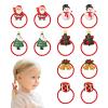 12 Christmas Hair Ties view 1