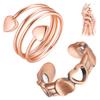 Vicmag 2 Magnetic Copper Rings for Women and Men, 3,800 Gauss Magnet, 8 view 1