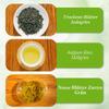 WEETEE High Mountain Loose Leaf Green Tea, 228 g, 110+ Cups, Premium Leaves, Chestnut and Bean Aroma, Sweet Finish view 4