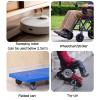 Threshold Ramps for Doorways, Non-Slip Plastic Wheelchair Ramps, Cuttable, 100 x 12 x 5.5 cm view 2