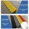Threshold Ramps for Doorways, Non-Slip Plastic Wheelchair Ramps, Cuttable, 100 x 12 x 5.5 cm view 4