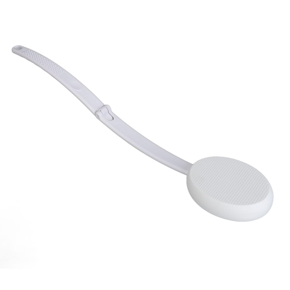 Long-Handle Bath Brush for Shower with 2 Heads