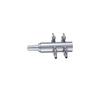 2–24-Way Aquarium Air Distribution Valve, Chrome-Plated Copper, Multi-Outlet with Individual Controls (1 In/4 Out) view 1