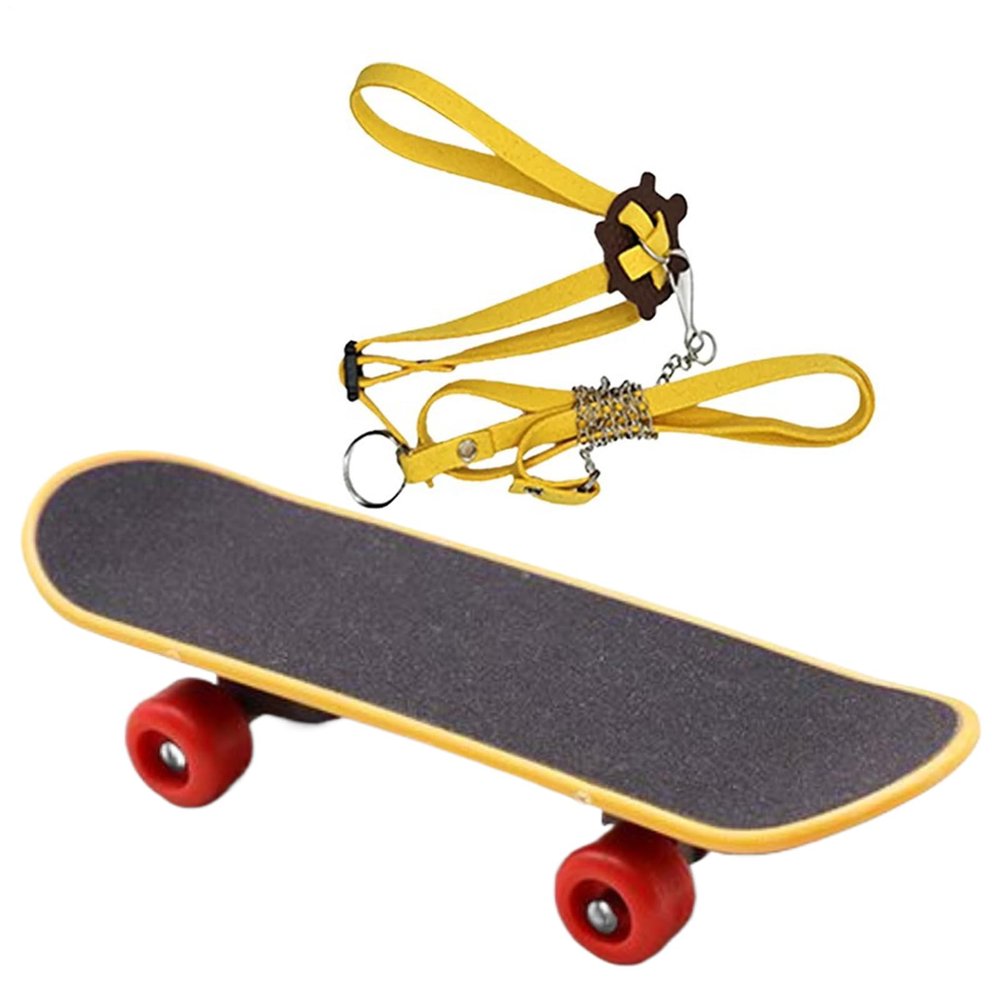 Adjustable Turtle Leash and Skateboard Reptile Accessory