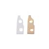 eufeifeiegds 10-Piece Power Switch Shrapnel Replacement Parts for 8504, 8509, 8148, 8591, 1919 Electric Hair Clippers, Silver/Gold (Silver) view 3
