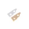 eufeifeiegds 10-Piece Power Switch Shrapnel Replacement Parts for 8504, 8509, 8148, 8591, 1919 Electric Hair Clippers, Silver/Gold (Silver) view 4
