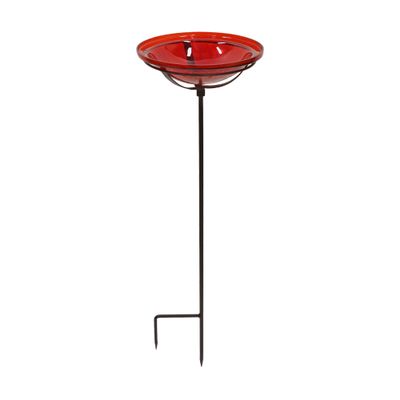 Bowl, Cradle and Stake, 30.5 cm, Red