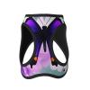 M Purple Butterfly-Print Pet Vest Harness with Leash view 2