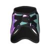 M Purple Butterfly-Print Pet Vest Harness with Leash view 3