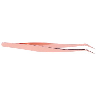 Fiber-Tip Eyelash Extension Tweezers, Stainless Steel, Precision Separation (#1)