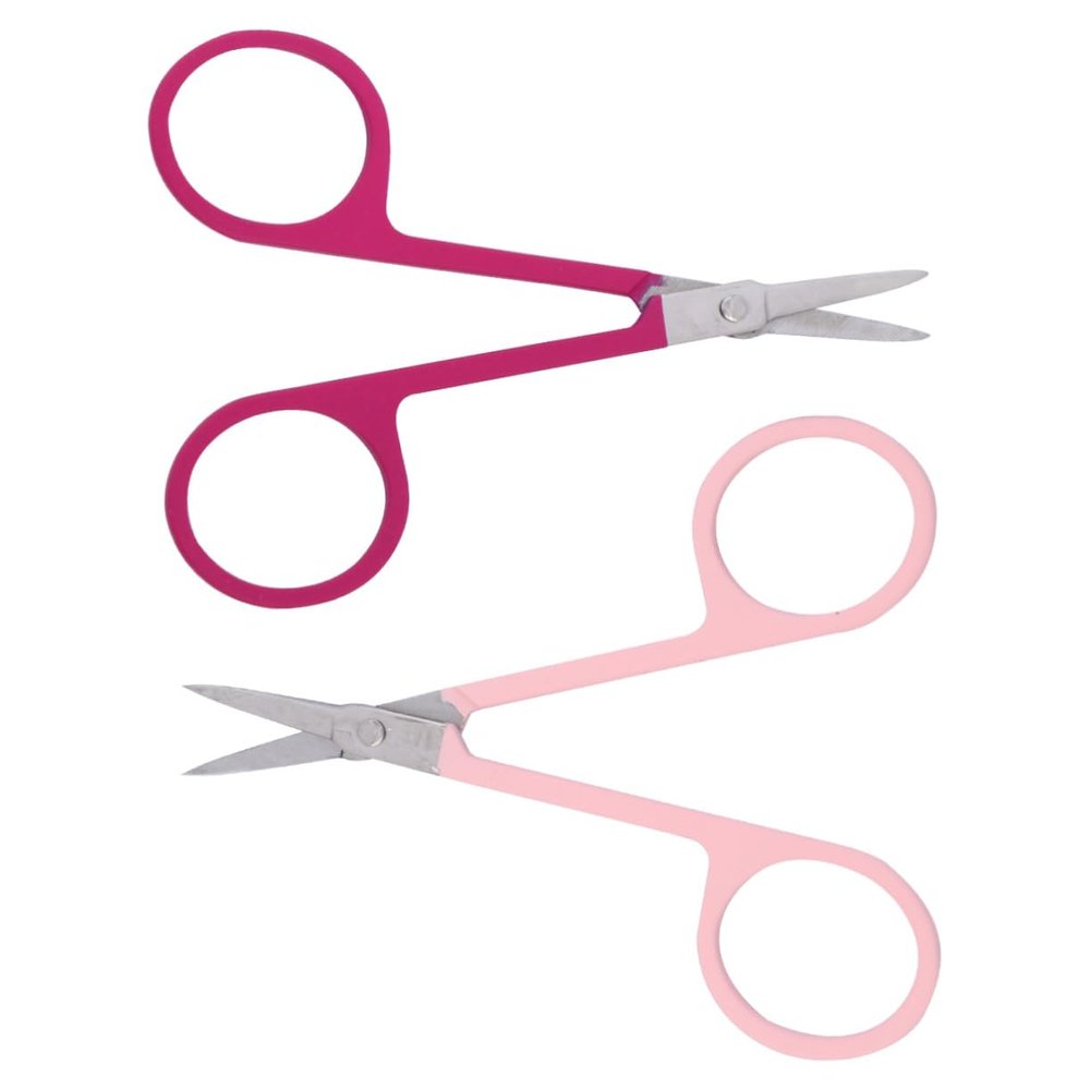 FOMIYES Eyebrow Scissors - 2 Pack