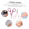 FOMIYES Eyebrow Scissors - 2 Pack view 4
