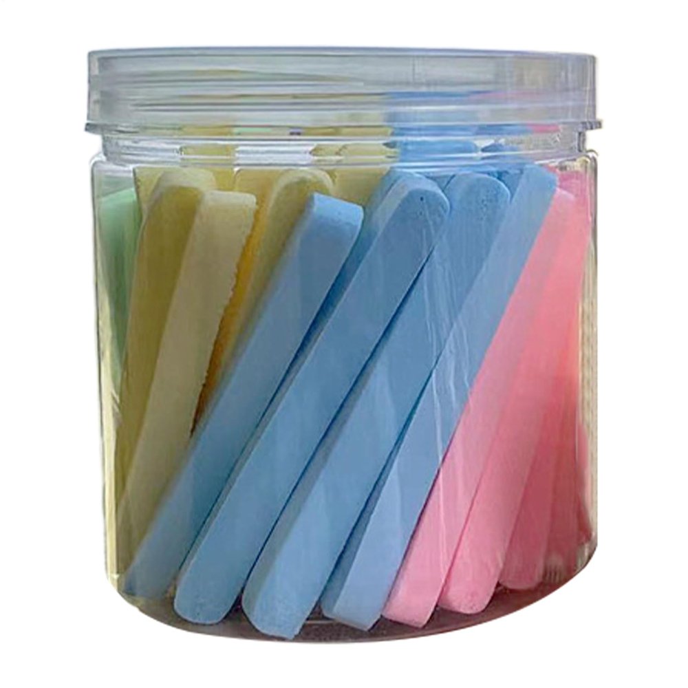 60-Piece Compressed Facial Cleansing Sponges, Soft Reusable Face Wash Pads