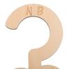 HAMPPLIES 7-Piece Wooden Closet Dividers for Baby Clothes view 3