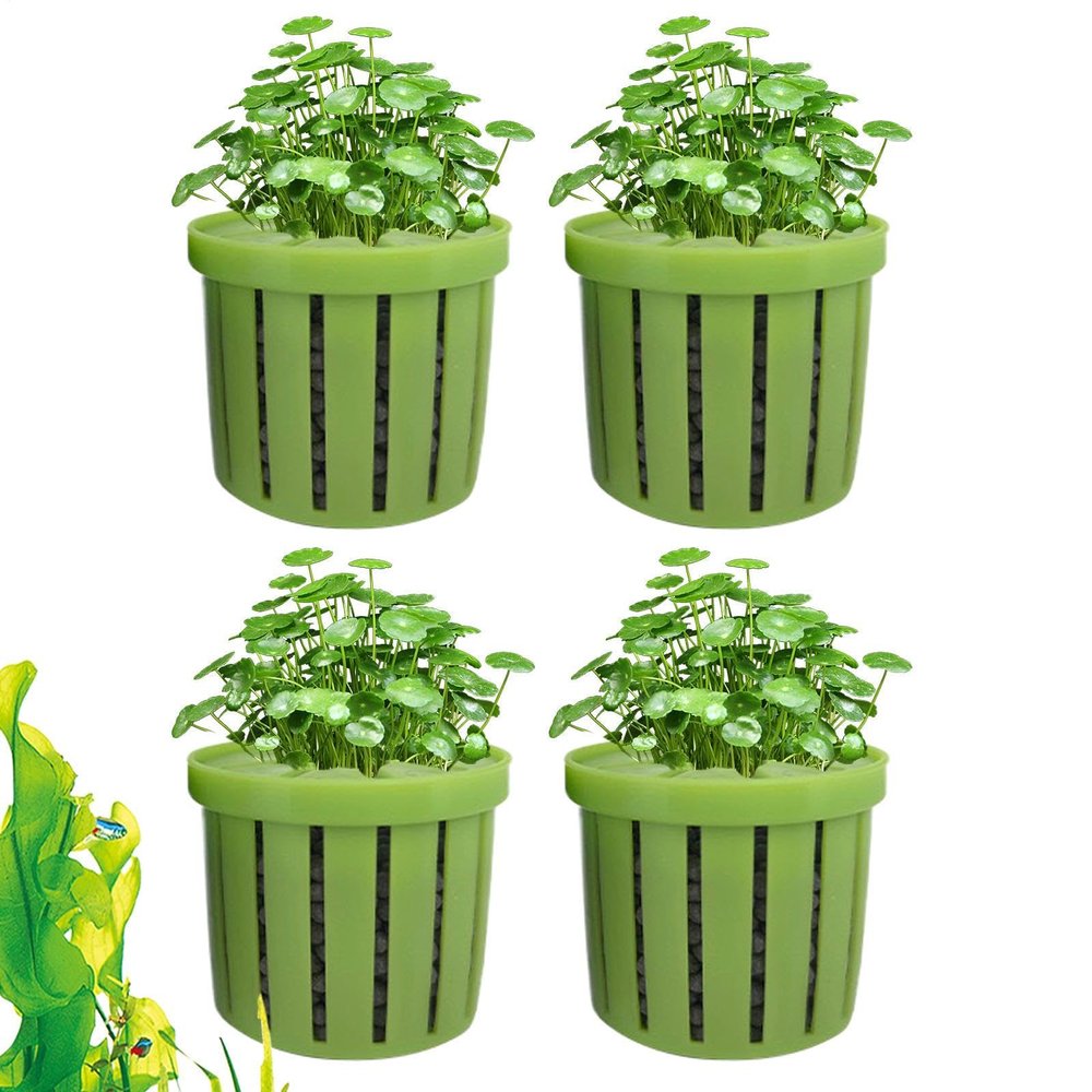 Aquarium Plant Holder - Stable Plant Basket for Fish Tanks
