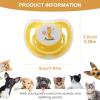 Generic Kitten Soother Pacifier | Pet Calming Pacifier for Puppies | 4-Pack Butterfly-Shaped Companion for Home Travel view 4