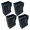 Aquarium Plant Holders, Black, 4 Pack view 1