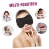 Gatuida 2-Piece Sleep Mask with Adjustable Strap, Comfortable Skin-Friendly Eye Mask for Restful Sleep view 3