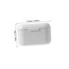 Yardenfun Denture Case, Portable Storage Container for Dentures and Retainers, Travel Case for Daily Use view 2