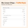 HEIMATGUT Organic Vegan Lentil Chips, Truffle Style | Oven-Baked Red Lentil Chips | Truffle Flavor | 30% Less Fat | High in Protein & Gluten-Free | No Sugar, Flavors or Additives | 12 x 75 g view 2