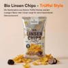 HEIMATGUT Organic Vegan Lentil Chips, Truffle Style | Oven-Baked Red Lentil Chips | Truffle Flavor | 30% Less Fat | High in Protein & Gluten-Free | No Sugar, Flavors or Additives | 12 x 75 g view 3