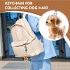 Pet Hair Collector Keychain view 2