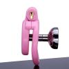 QiKKago Pink Chastity Cage Accessory Set view 3