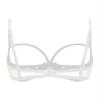Jhaoyu Women's Open Bra Lace Push-Up 1/4 Cup view 2