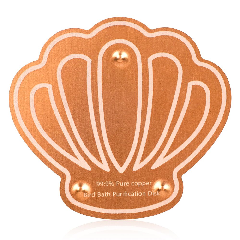Fukaisu Pure Copper Bird Bath Cleaning Disk